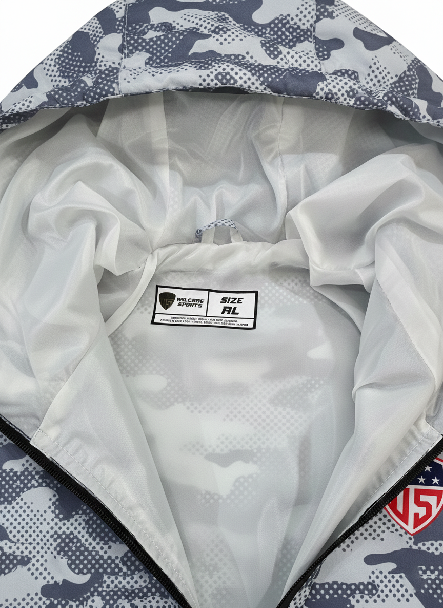 Wilcare Men's Jacket, Stadium Half-zip Jacket, Wind Resistant, Water Resistant Jacket for Men