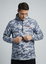 Wilcare Men's Jacket, Stadium Half-zip Jacket, Wind Resistant, Water Resistant Jacket for Men