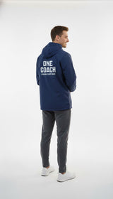 Wilcare Coach Half-Zip Windbreaker Jacket – Lightweight Training Outerwear