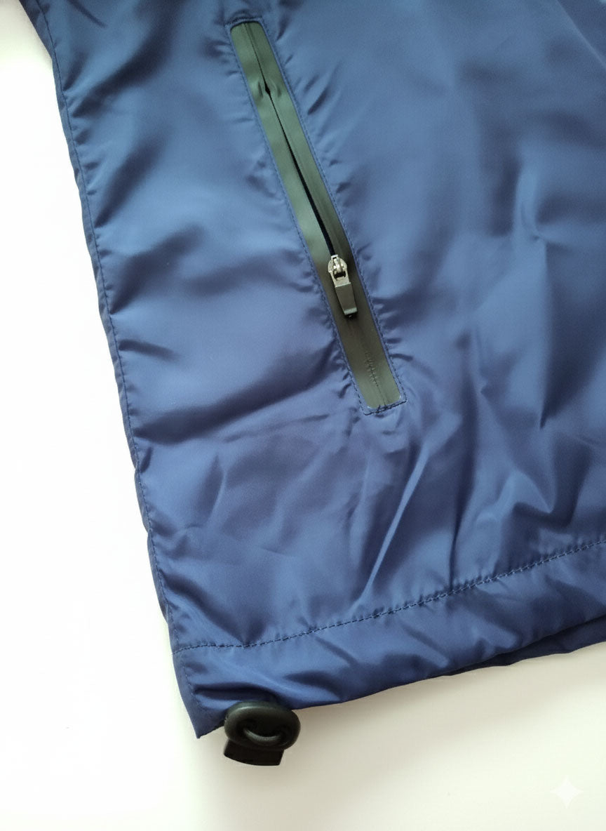 Wilcare Coach Half-Zip Windbreaker Jacket – Lightweight Training Outerwear