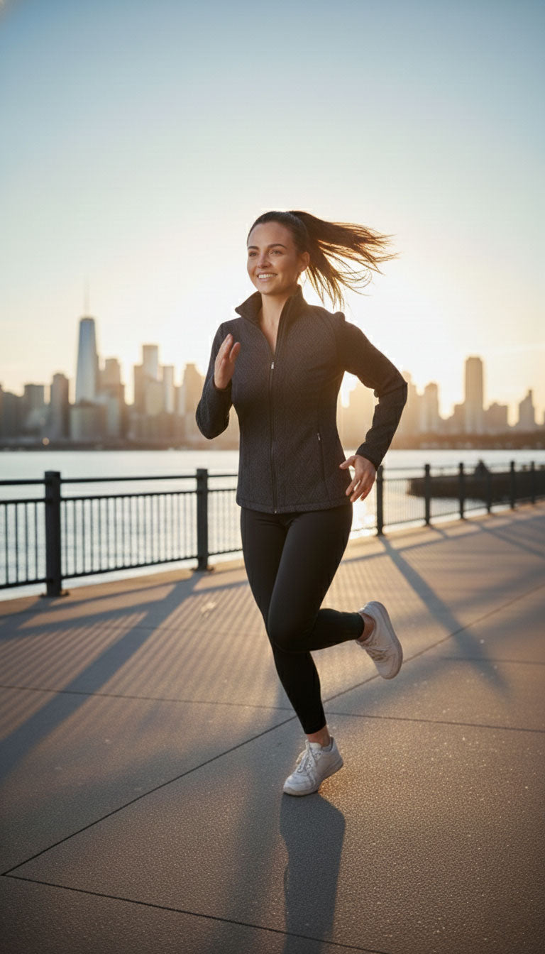 Women’s Performance Softshell Jacket – Lightweight Athletic Outerwear