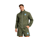 Men's Lightweight Full-Zip Tracksuit Set - Jacket & Shorts Activewear